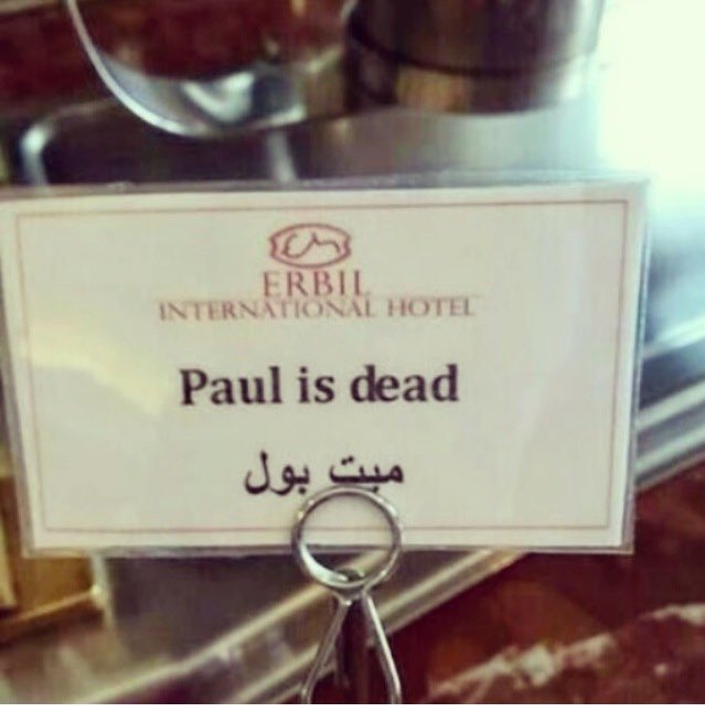 The Beatles Polska: Paul is dead