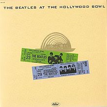 The Beatles At The Hollywood Bowl.JPG